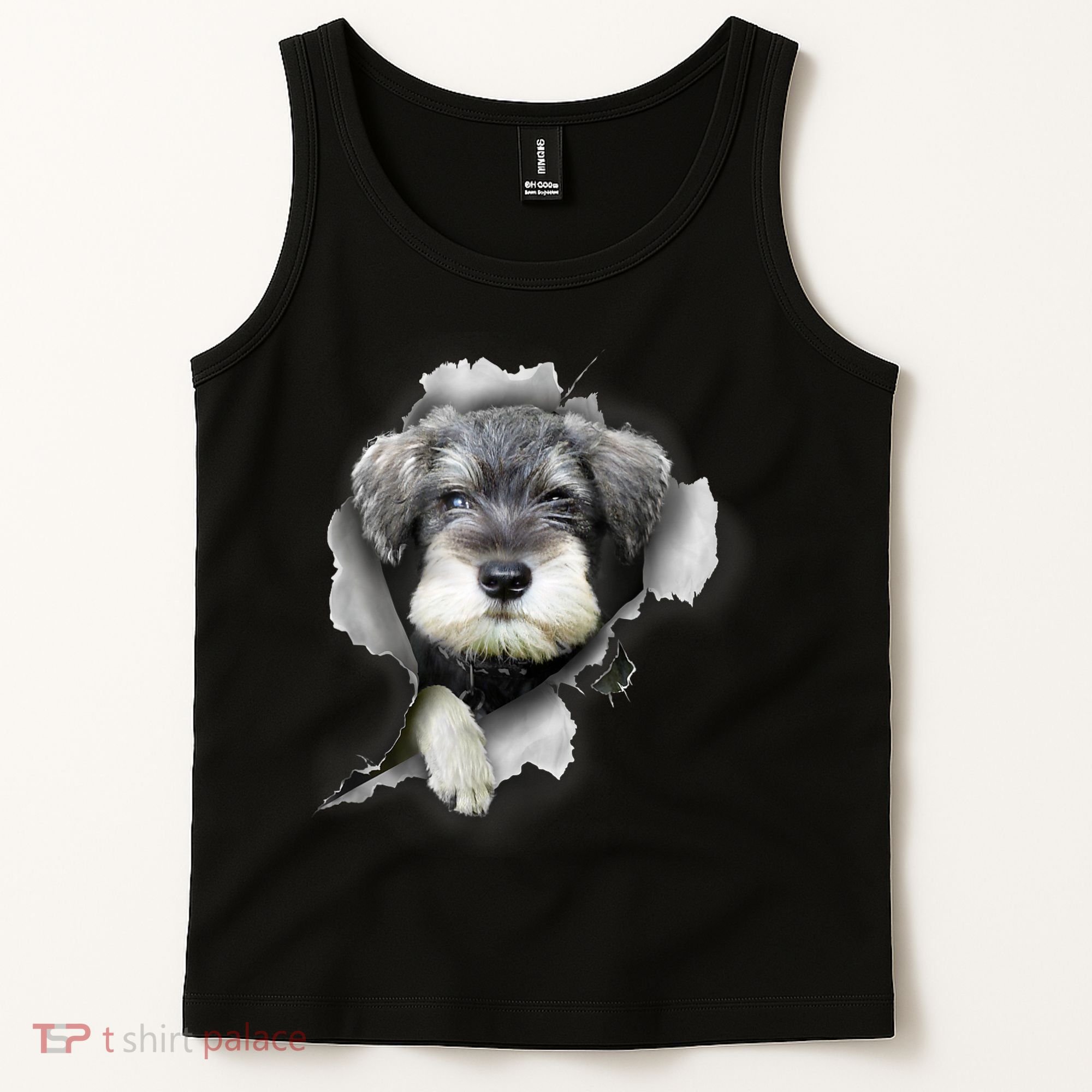 Mini Schnauzer Miniature Schnauzer Funny Schnauzer Tank Top