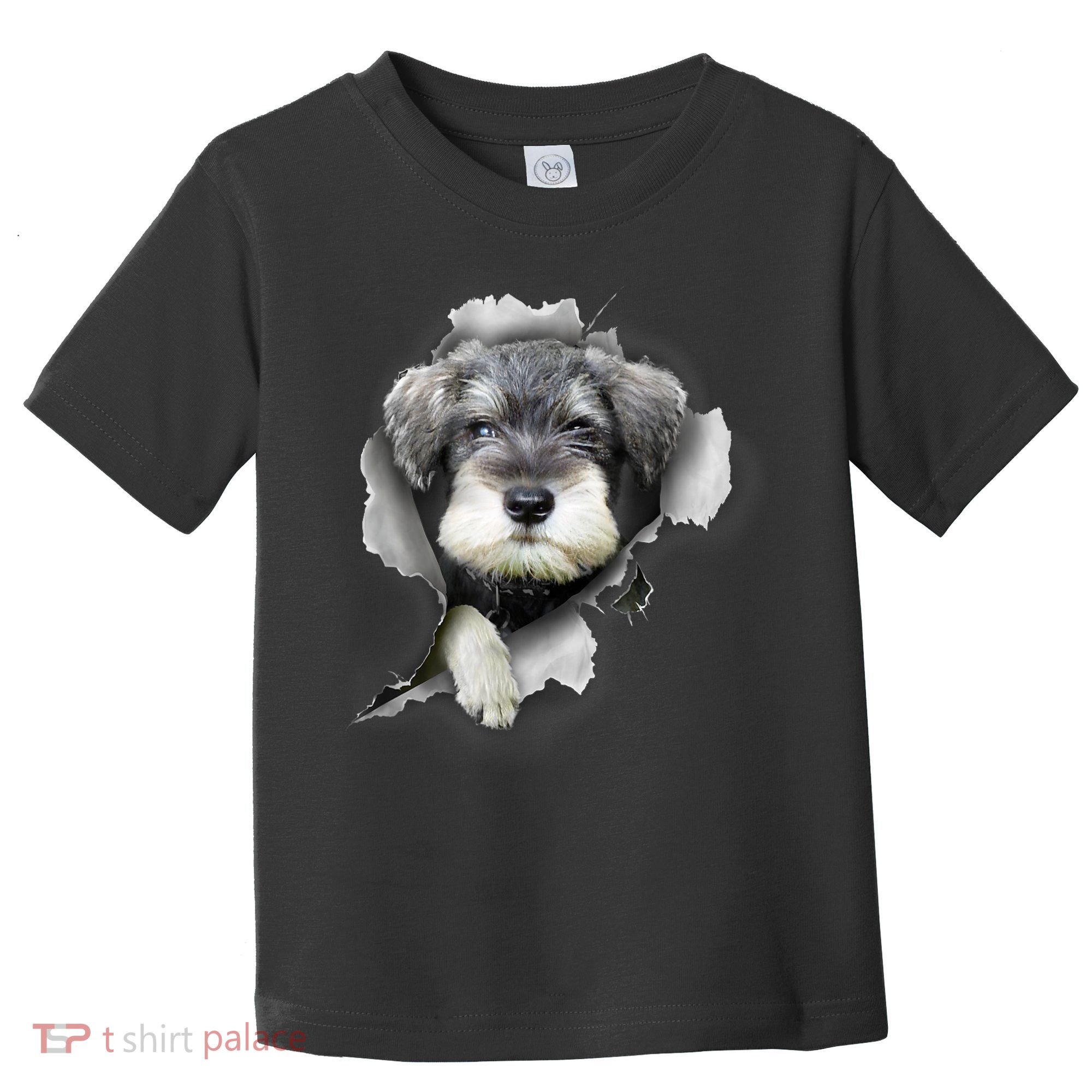 Mini Schnauzer Miniature Schnauzer Funny Schnauzer Toddler T-Shirt