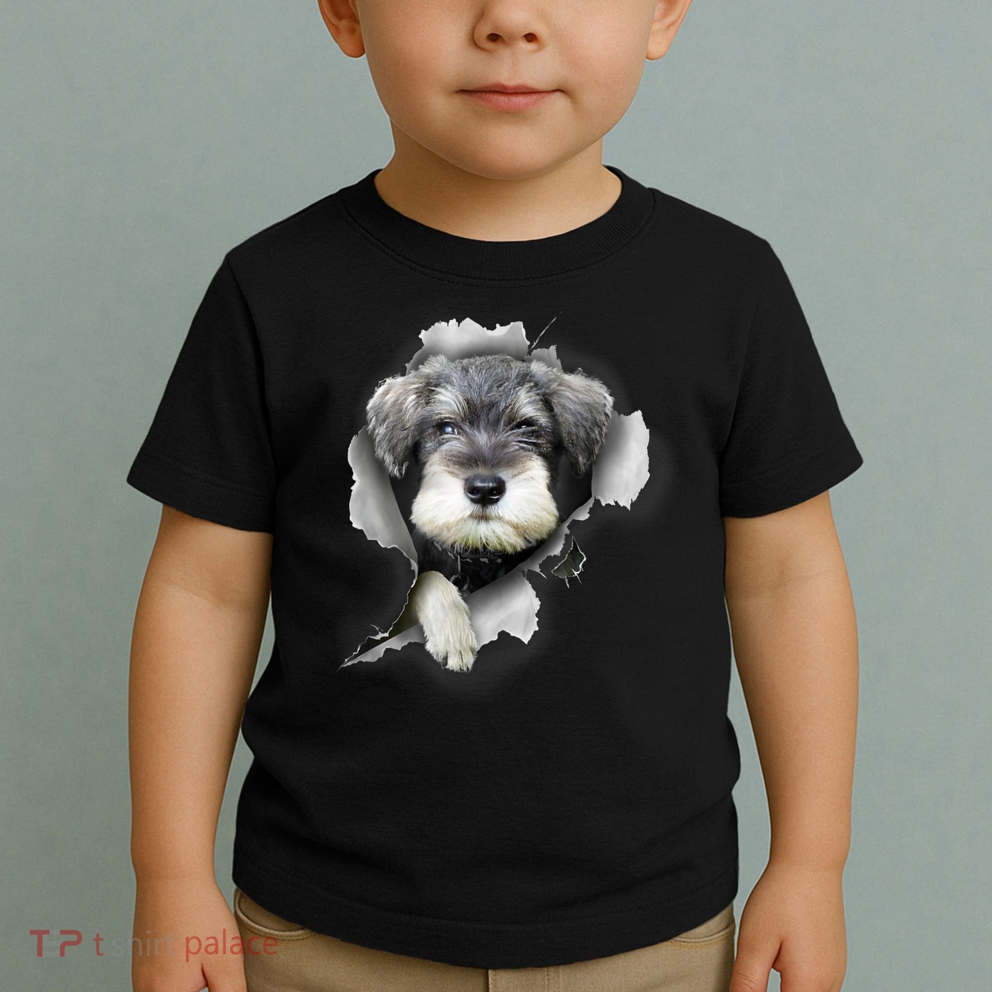 Mini Schnauzer Miniature Schnauzer Funny Schnauzer Toddler T-Shirt