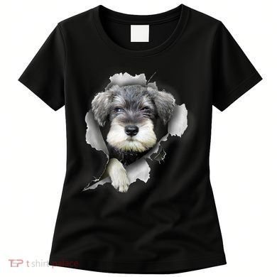 Mini Schnauzer Miniature Schnauzer Funny Schnauzer Women's T-Shirt