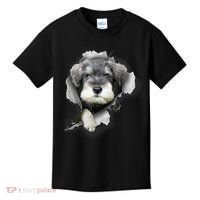 Mini Schnauzer Miniature Schnauzer Funny Schnauzer Kids T-Shirt thumb 0