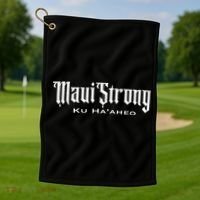 Maui Strong Golf Towel thumb 1