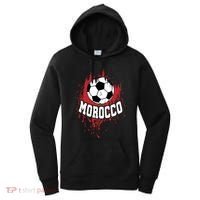 Morocco Soccer Moroccan Football Morocco Futbol Cute Gift Women's Hoodie thumb 0