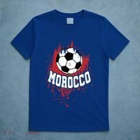 Morocco Soccer Moroccan Football Morocco Futbol Cute Gift T-Shirt thumb 5