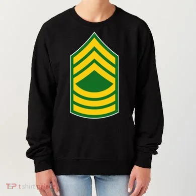 Master Sergeant Military Badge Women's Sweatshirt