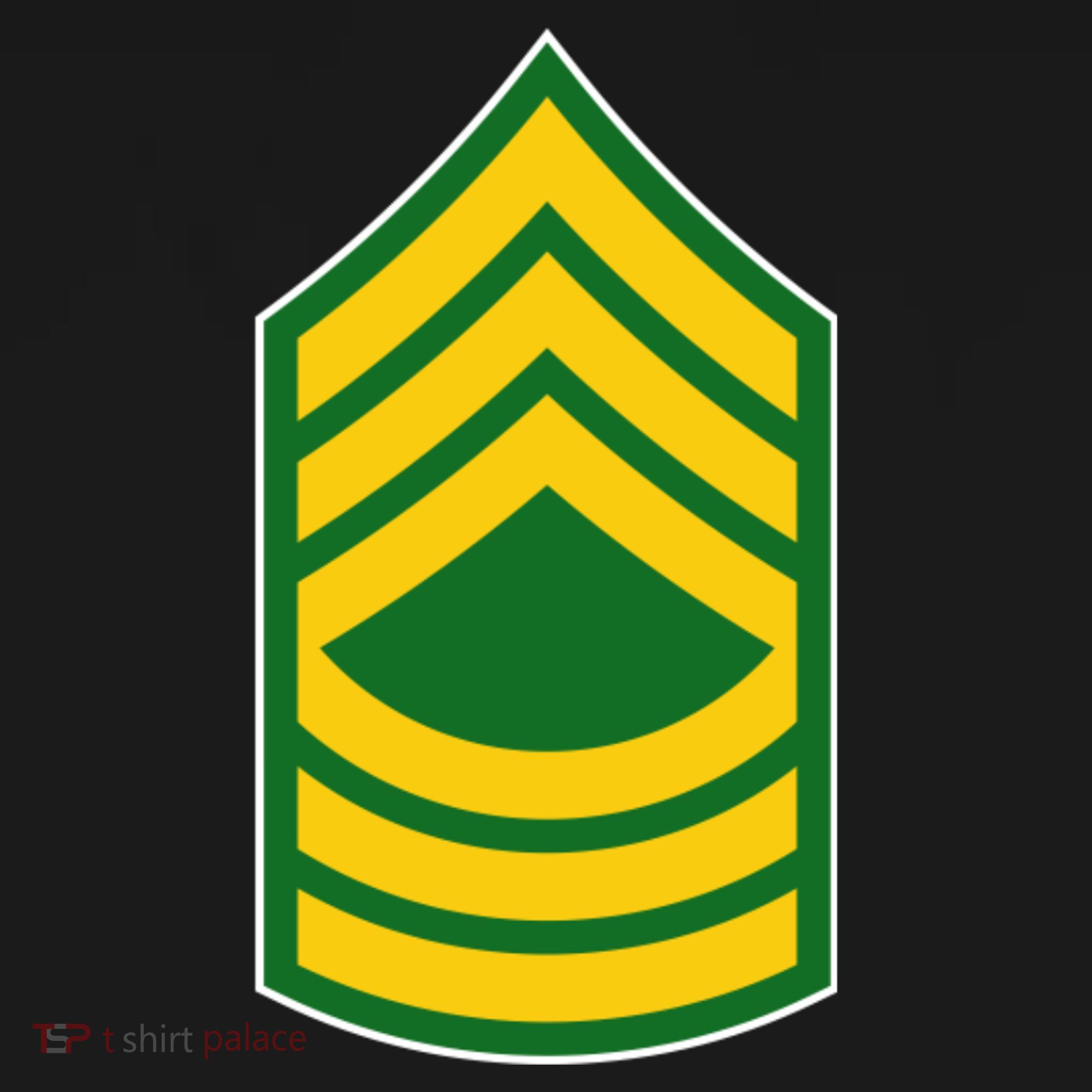 Master Sergeant Military Badge Sweatshirt