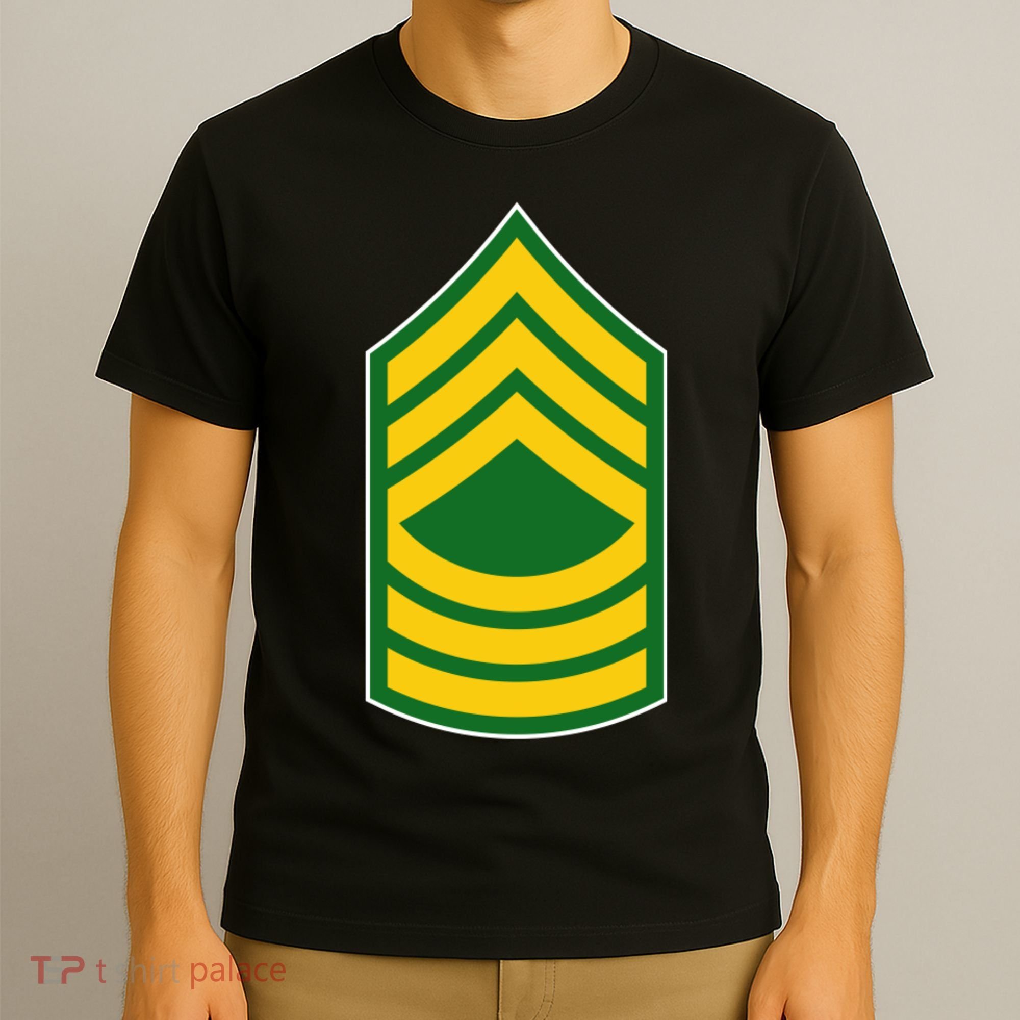 Master Sergeant Military Badge T-Shirt