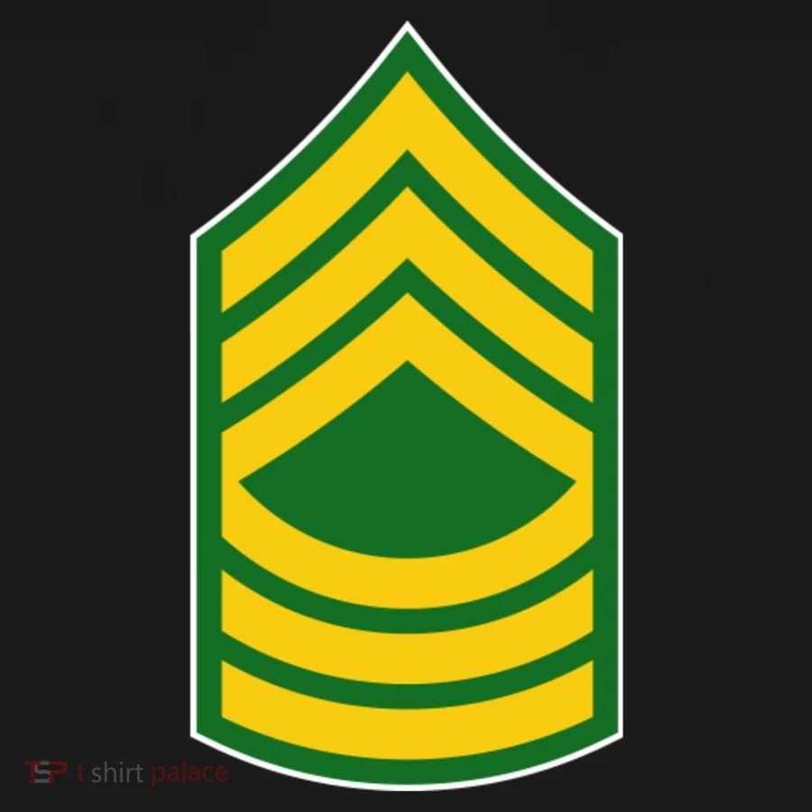 Master Sergeant Military Badge Bucket Hat