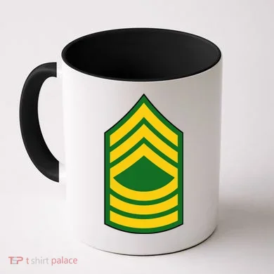 Master Sergeant Military Badge Coffee Mug