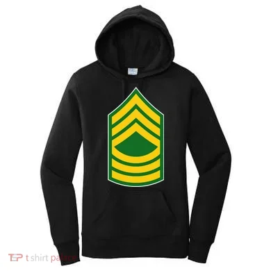 Master Sergeant Military Badge Women's Hoodie