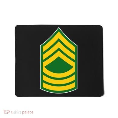 Master Sergeant Military Badge Mousepad