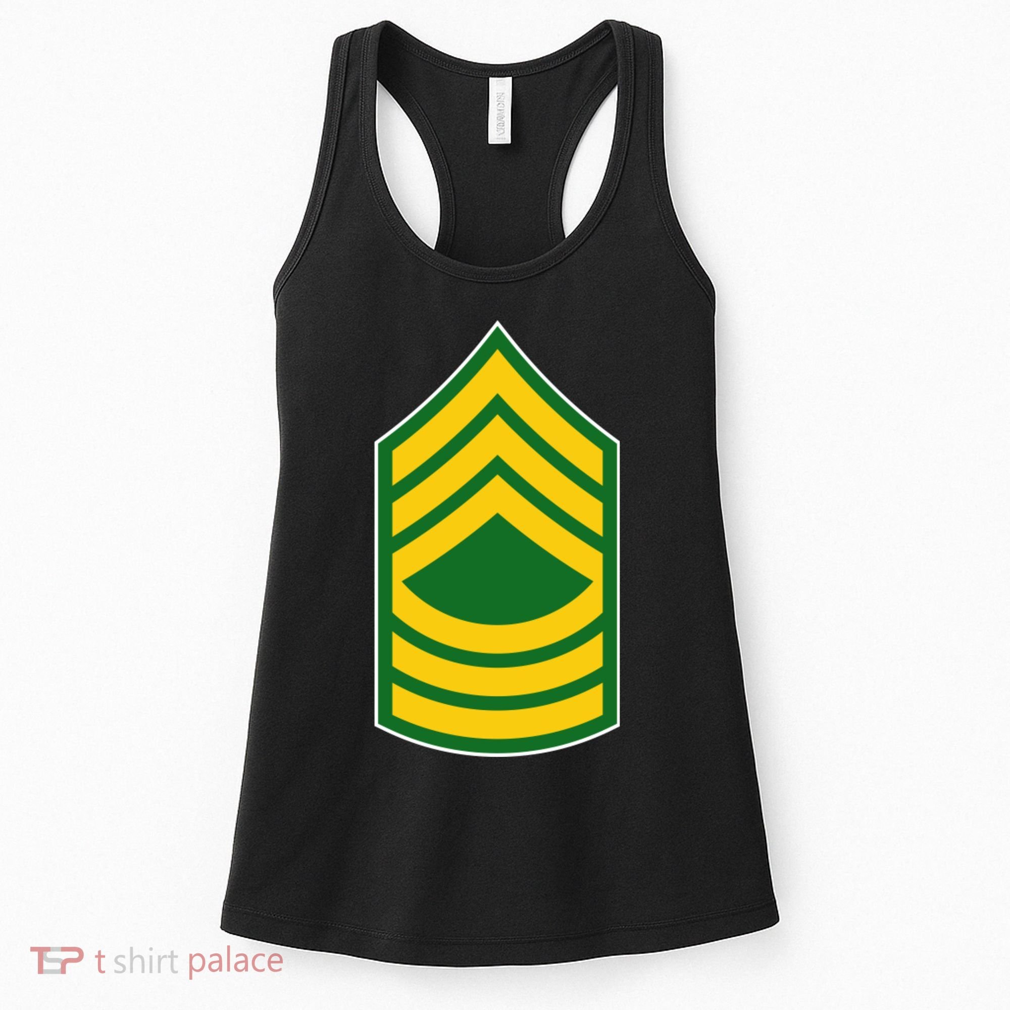 Master Sergeant Military Badge Women's Tank Top