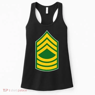 Master Sergeant Military Badge Women's Tank Top