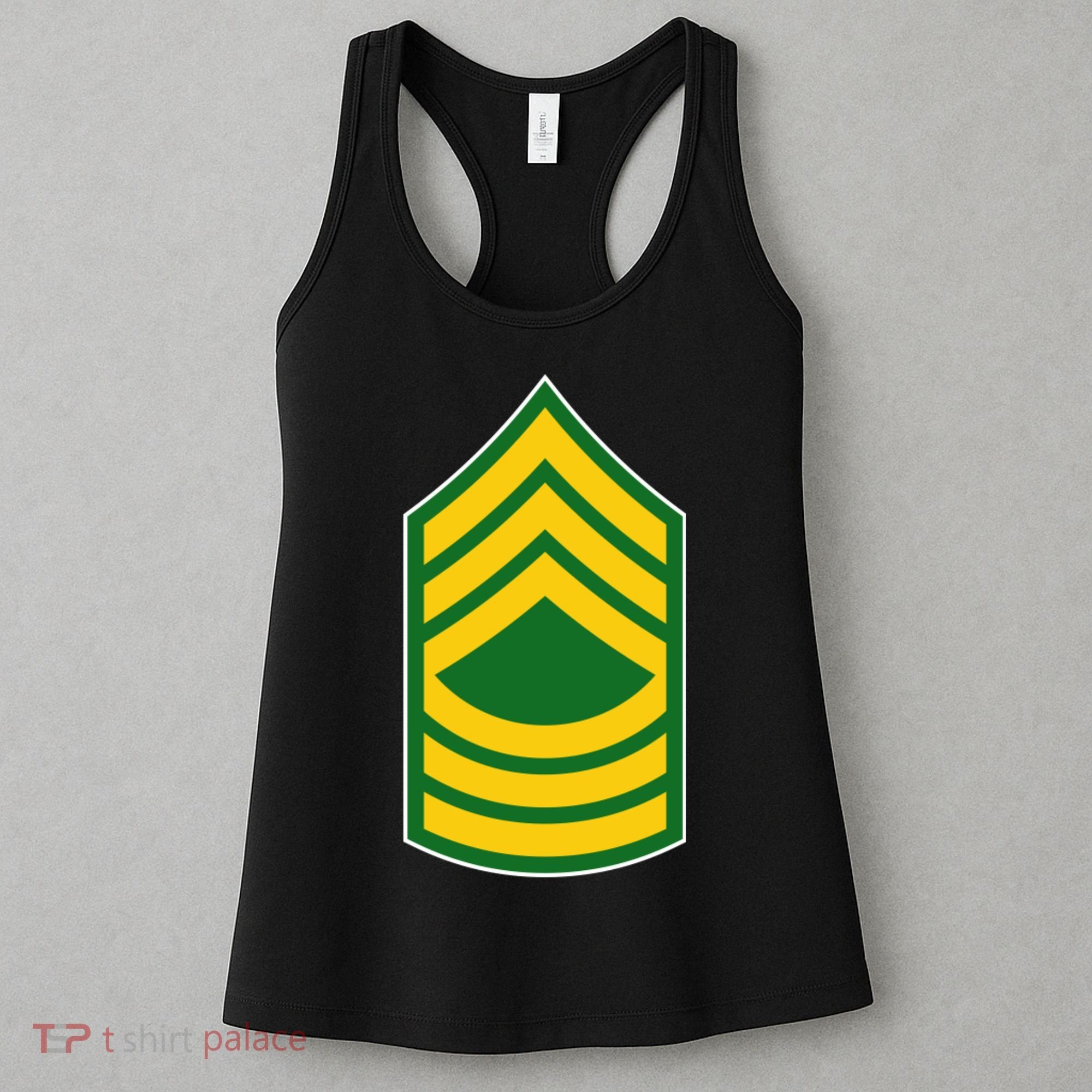 Master Sergeant Military Badge Women's Tank Top