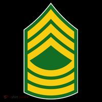 Master Sergeant Military Badge Baby Bodysuit thumb 2