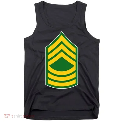 Master Sergeant Military Badge Tank Top