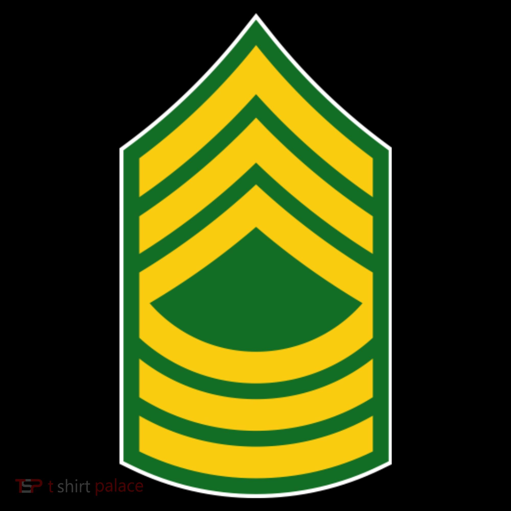 Master Sergeant Military Badge Toddler T-Shirt