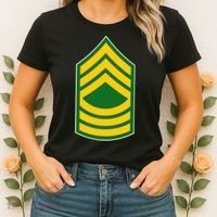 Master Sergeant Military Badge Women's T-Shirt thumb 2