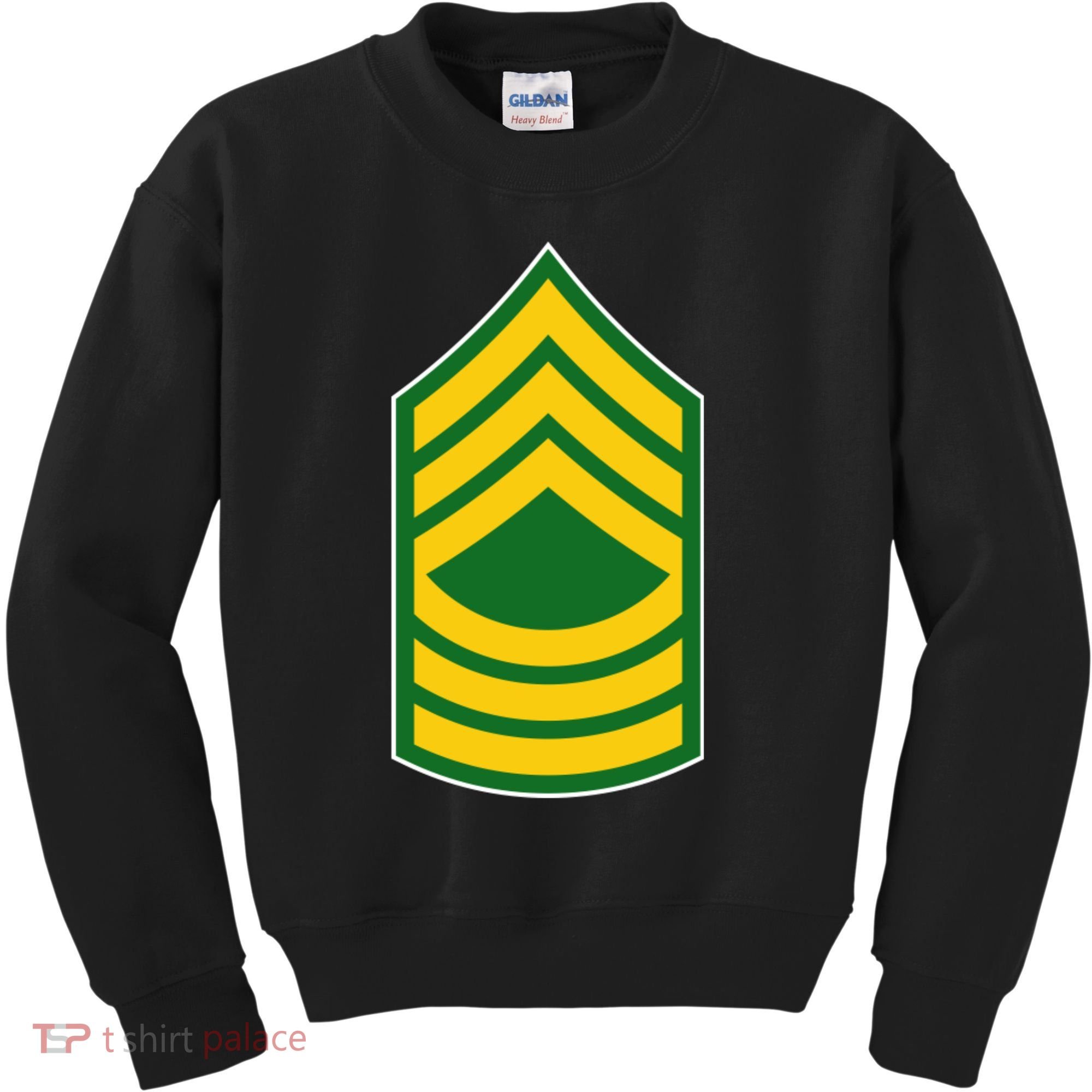 Master Sergeant Military Badge Kids Sweatshirt
