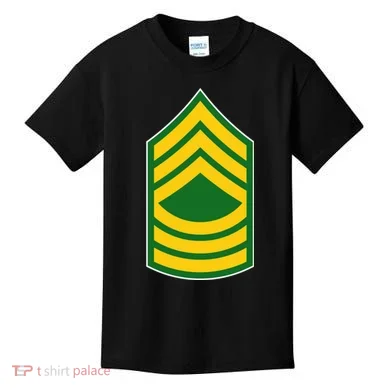 Master Sergeant Military Badge Kids T-Shirt