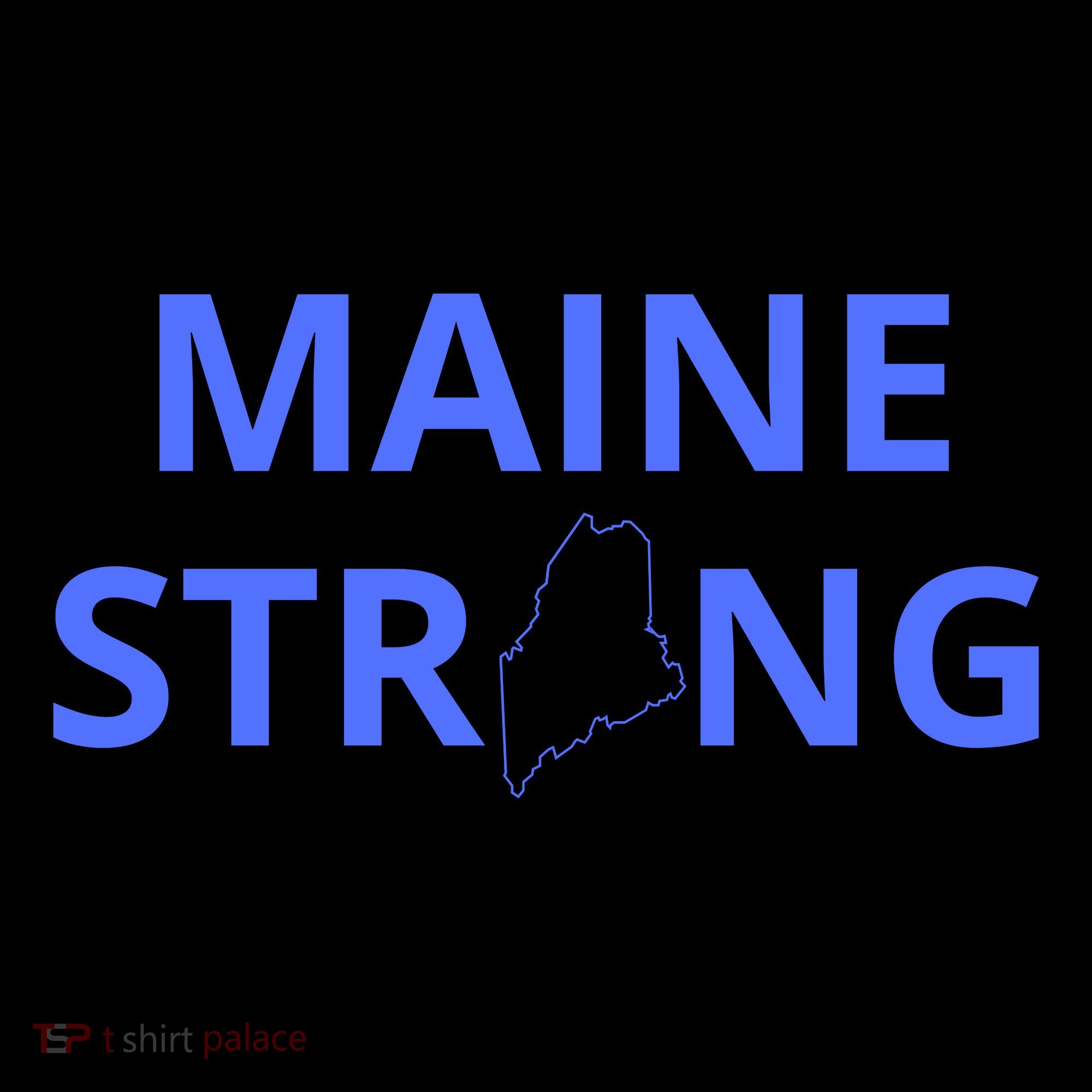 Maine Strong Toddler Hoodie