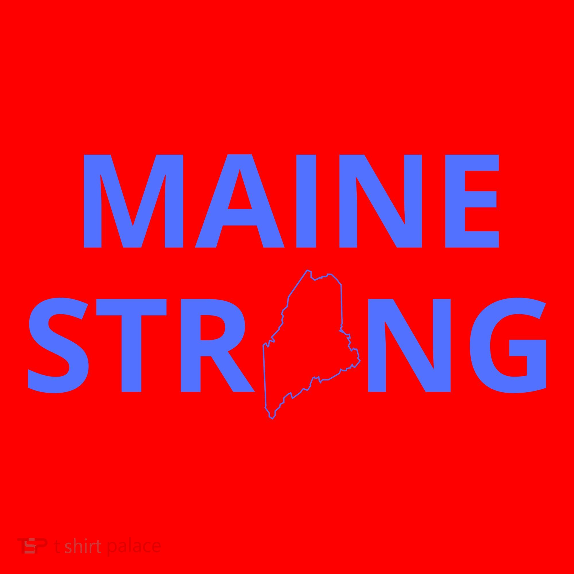 Maine Strong Santa Hat