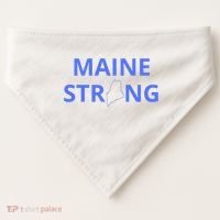 Maine Strong USA-Made Doggie Bandana thumb 0