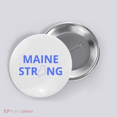 Maine Strong Button