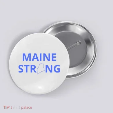 Maine Strong Button