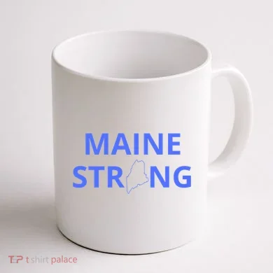 Maine Strong Coffee Mug back