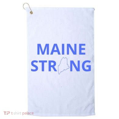 Maine Strong Golf Towel
