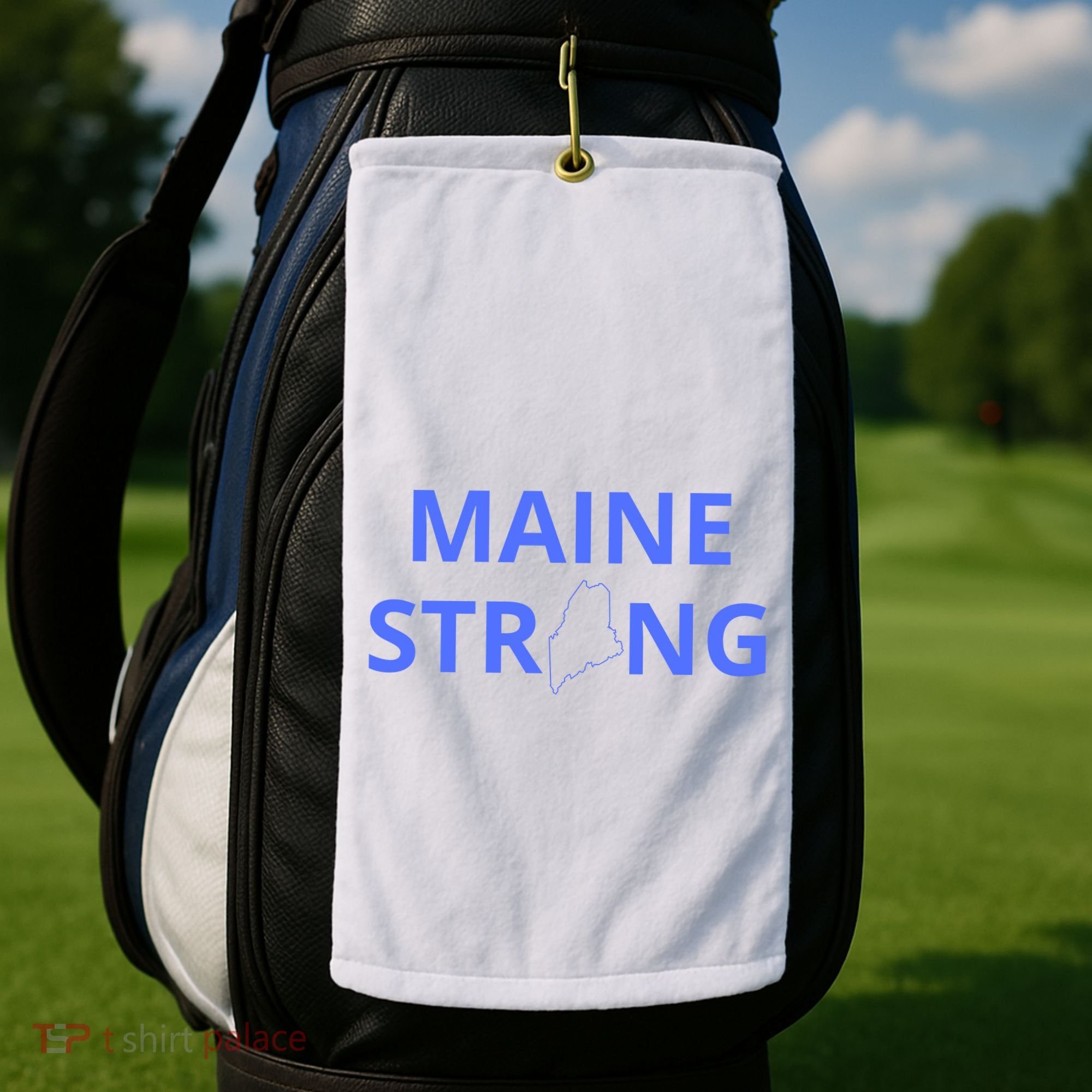 Maine Strong Golf Towel