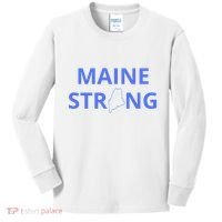 Maine Strong Kids Long Sleeve Shirt thumb 0