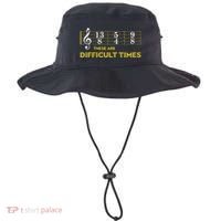 Musician Sheet Music These Are Difficult Times Bucket Hat thumb 0
