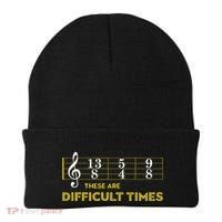 Musician Sheet Music These Are Difficult Times Beanie thumb 0