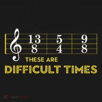 Musician Sheet Music These Are Difficult Times Womens Funnel Neck Pullover Hood thumb 2