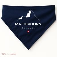 Matterhorn Switzerland Mountains Rockclimbing Hiking USA-Made Doggie Bandana thumb 0