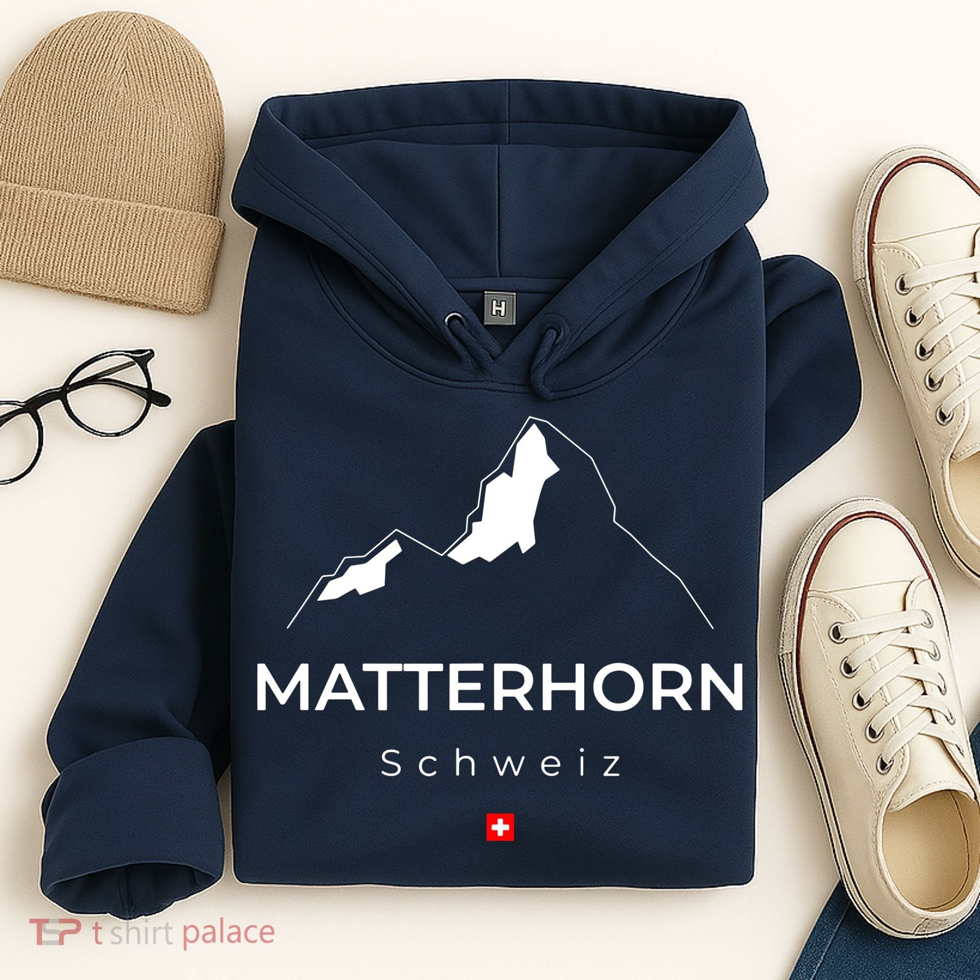 Matterhorn Switzerland Mountains Rockclimbing Hiking Hoodie