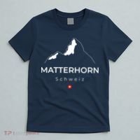 Matterhorn Switzerland Mountains Rockclimbing Hiking T-Shirt thumb 5