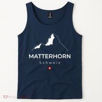 Matterhorn Switzerland Mountains Rockclimbing Hiking Tank Top thumb 2