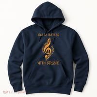 Musical Sheet Musical Note Melody Harmony Musician Hoodie thumb 0