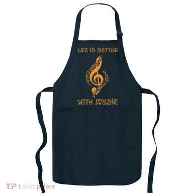 Musical Sheet Musical Note Melody Harmony Musician Apron