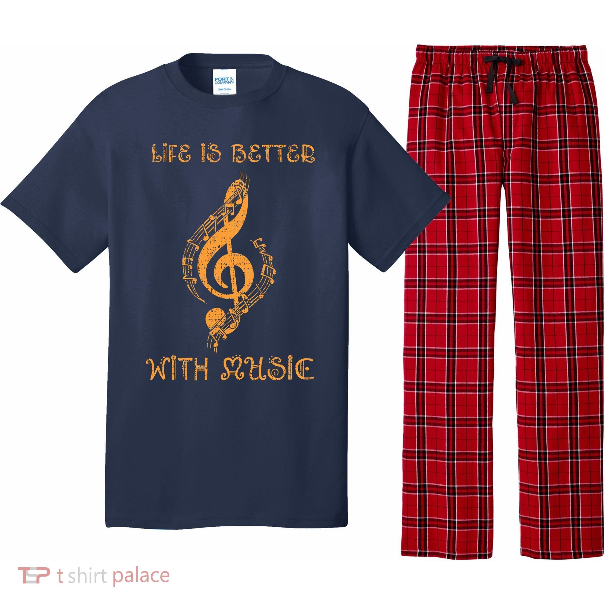 Musical Sheet Musical Note Melody Harmony Musician Pajama Set