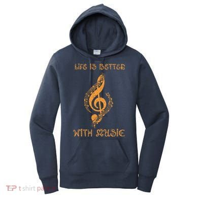 Musical Sheet Musical Note Melody Harmony Musician Women's Hoodie