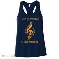 Musical Sheet Musical Note Melody Harmony Musician Women's Tank Top thumb 0