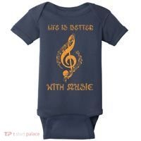 Musical Sheet Musical Note Melody Harmony Musician Baby Bodysuit thumb 0