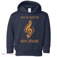 Musical Sheet Musical Note Melody Harmony Musician Toddler Hoodie thumb 0