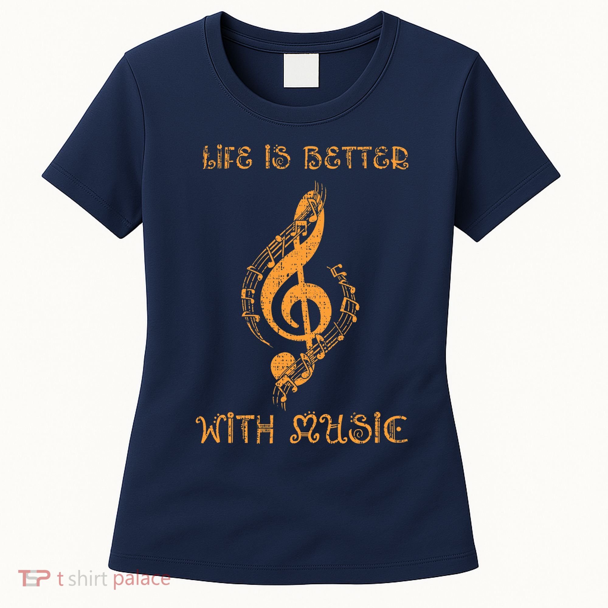 Musical Sheet Musical Note Melody Harmony Musician Women's T-Shirt