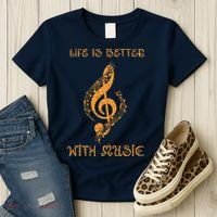 Musical Sheet Musical Note Melody Harmony Musician Women's T-Shirt thumb 3