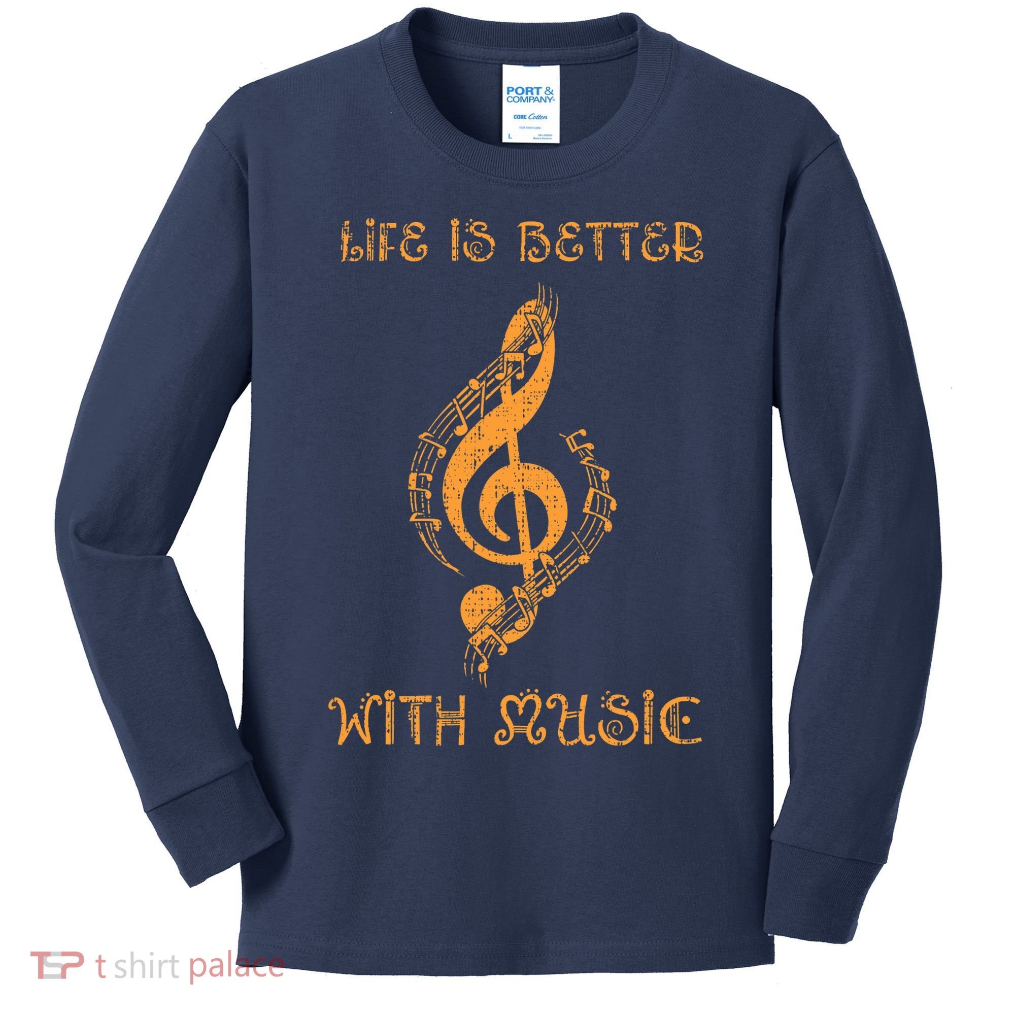 Musical Sheet Musical Note Melody Harmony Musician Kids Long Sleeve Shirt